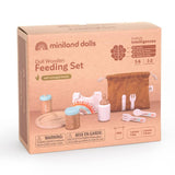 Wooden Doll Feeding Set